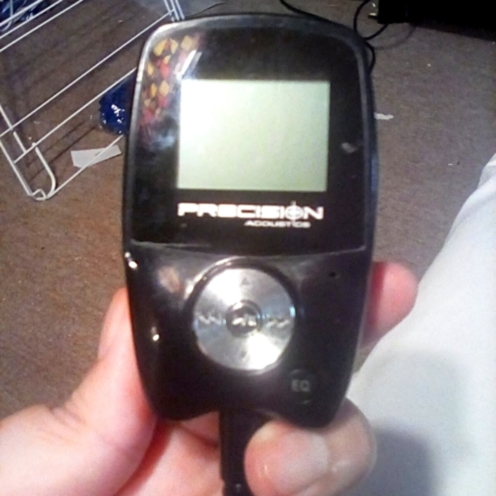 Precision acoustics cigarette Mp3 player for cars ,,selling for parts